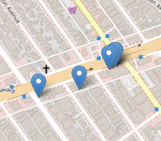 Location Map preview